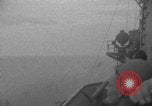 Image of USS Saratoga night attack Pacific Ocean, 1945, second 49 stock footage video 65675080638