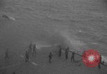 Image of USS Saratoga night attack Pacific Ocean, 1945, second 52 stock footage video 65675080638