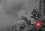 Image of USS Saratoga night attack Pacific Ocean, 1945, second 57 stock footage video 65675080638