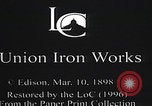 Image of Union Iron Works employees San Francisco California USA, 1898, second 3 stock footage video 65675080644