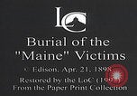 Image of USS Maine victims funeral Key West Florida USA, 1898, second 2 stock footage video 65675080649