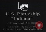 Image of USS Indiana sailing Key West Florida USA, 1898, second 2 stock footage video 65675080652