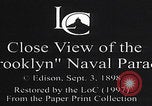Image of USS Brooklyn celebration United States USA, 1898, second 2 stock footage video 65675080660