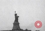 Image of Statue of Liberty New York City USA, 1898, second 20 stock footage video 65675080661