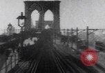 Image of Brooklyn Bridge train ride New York City USA, 1899, second 32 stock footage video 65675080663