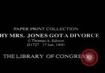 Image of husband cook love affair United States USA, 1900, second 13 stock footage video 65675080677