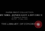 Image of husband cook love affair United States USA, 1900, second 14 stock footage video 65675080677