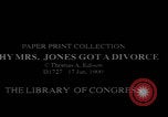 Image of husband cook love affair United States USA, 1900, second 15 stock footage video 65675080677