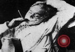 Image of old man shaving face United States USA, 1900, second 45 stock footage video 65675080678