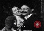 Image of affectionate couple United States USA, 1900, second 6 stock footage video 65675080682