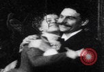 Image of affectionate couple United States USA, 1900, second 9 stock footage video 65675080682