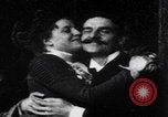Image of affectionate couple United States USA, 1900, second 40 stock footage video 65675080682