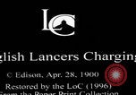 Image of English lancers capture battery South Africa, 1900, second 4 stock footage video 65675080693