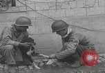 Standbild Verletzte Hundebehandlung Normandie Frankreich, 1944, aus Sekunde 12 historischem Filmmaterial Videoclip 65675080701