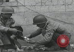 Standbild Verletzte Hundebehandlung Normandie Frankreich, 1944, aus Sekunde 47 historischem Filmmaterial Videoclip 65675080701