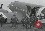 Image of C-47 paratroopers England, 1944, second 10 stock footage video 65675080708