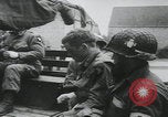 Image of US Army enter Normandy village France, 1944, second 29 stock footage video 65675080711