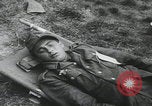 Image of US Army enter Normandy village France, 1944, second 34 stock footage video 65675080711