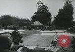 Image of US Army enter Normandy village France, 1944, second 43 stock footage video 65675080711