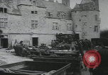 Image of US Army enter Normandy village France, 1944, second 46 stock footage video 65675080711