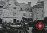 Image of US Army enter Normandy village France, 1944, second 47 stock footage video 65675080711