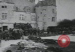 Image of US Army enter Normandy village France, 1944, second 49 stock footage video 65675080711