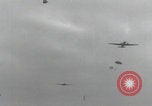 Image of C-47 airdrops supplies Newbury Berkshire England, 1944, second 7 stock footage video 65675080713