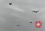 Image of C-47 airdrops supplies Newbury Berkshire England, 1944, second 8 stock footage video 65675080713