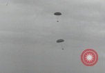 Image of C-47 airdrops supplies Newbury Berkshire England, 1944, second 30 stock footage video 65675080713