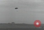 Image of C-47 airdrops supplies Newbury Berkshire England, 1944, second 34 stock footage video 65675080713