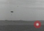Image of C-47 airdrops supplies Newbury Berkshire England, 1944, second 36 stock footage video 65675080713