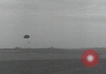 Image of C-47 airdrops supplies Newbury Berkshire England, 1944, second 37 stock footage video 65675080713