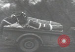 Image of C-47 airdrops supplies Newbury Berkshire England, 1944, second 42 stock footage video 65675080713