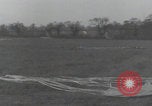 Image of C-47 airdrops supplies Newbury Berkshire England, 1944, second 56 stock footage video 65675080713