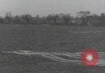 Image of C-47 airdrops supplies Newbury Berkshire England, 1944, second 57 stock footage video 65675080713