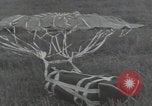 Image of C-47 airdrops supplies Newbury Berkshire England, 1944, second 62 stock footage video 65675080713