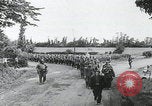 Image of German prisoners marching Saint Mere Eglise France, 1944, second 2 stock footage video 65675080722