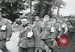 Image of German prisoners marching Saint Mere Eglise France, 1944, second 6 stock footage video 65675080722