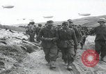 Image of German prisoners marching Saint Mere Eglise France, 1944, second 16 stock footage video 65675080722