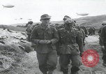 Image of German prisoners marching Saint Mere Eglise France, 1944, second 17 stock footage video 65675080722