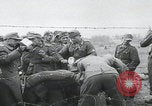 Image of German prisoners marching Saint Mere Eglise France, 1944, second 26 stock footage video 65675080722