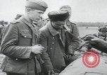 Image of German prisoners marching Saint Mere Eglise France, 1944, second 40 stock footage video 65675080722