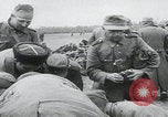 Image of German prisoners marching Saint Mere Eglise France, 1944, second 44 stock footage video 65675080722
