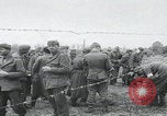 Image of German prisoners marching Saint Mere Eglise France, 1944, second 47 stock footage video 65675080722