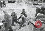 Image of German prisoners marching Saint Mere Eglise France, 1944, second 51 stock footage video 65675080722
