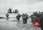 Image of German prisoners marching Saint Mere Eglise France, 1944, second 60 stock footage video 65675080722