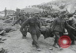 Image of German prisoners carry wounded Saint Mere Eglise France, 1944, second 18 stock footage video 65675080724