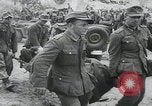 Image of German prisoners carry wounded Saint Mere Eglise France, 1944, second 20 stock footage video 65675080724