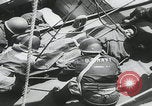Image of German prisoners carry wounded Saint Mere Eglise France, 1944, second 55 stock footage video 65675080724