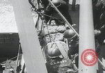 Image of German prisoners carry wounded Saint Mere Eglise France, 1944, second 61 stock footage video 65675080724